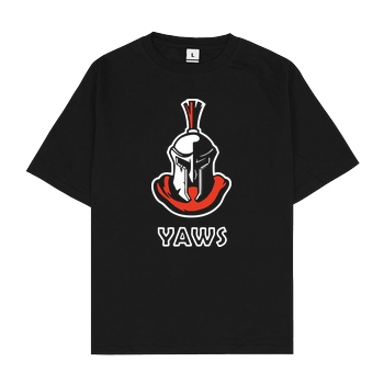 YAWS YAWS - Helmet T-Shirt Oversize T-Shirt - Schwarz