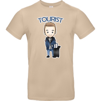 YAWS YAWS - Tourist T-Shirt B&C EXACT 190 - Sand