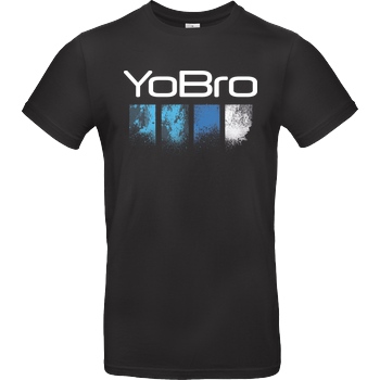 FilmenLernen.de YoBro T-Shirt B&C EXACT 190 - Schwarz