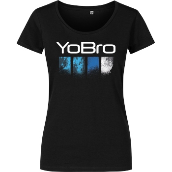 FilmenLernen.de YoBro T-Shirt Damenshirt schwarz
