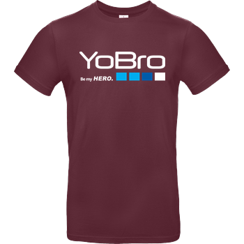 YoBro Hero B&C EXACT 190 - Bordeaux