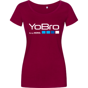YoBro Hero Damenshirt berry