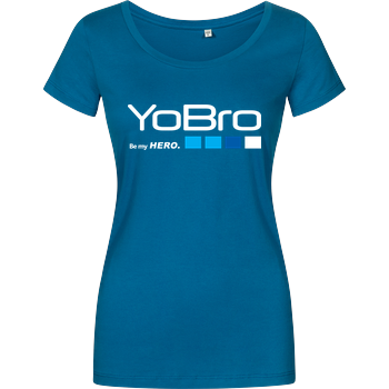 YoBro Hero Damenshirt petrol