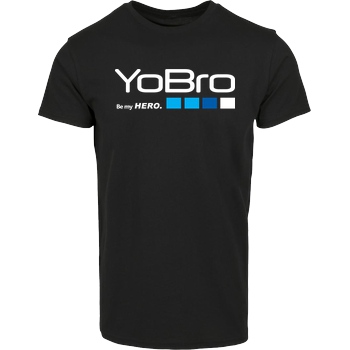 FilmenLernen.de YoBro Hero T-Shirt Hausmarke T-Shirt  - Schwarz