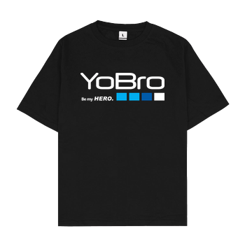YoBro Hero Oversize T-Shirt - Schwarz