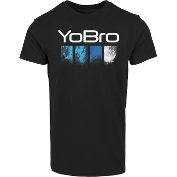 YoBro Hausmarke T-Shirt  - Schwarz