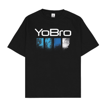 YoBro Oversize T-Shirt - Schwarz