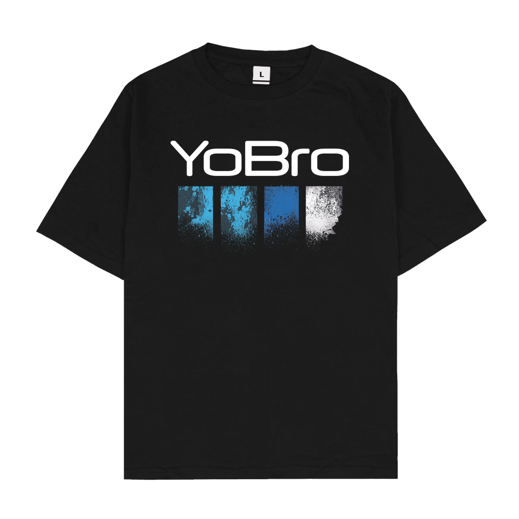FilmenLernen.de YoBro T-Shirt Oversize T-Shirt - Schwarz