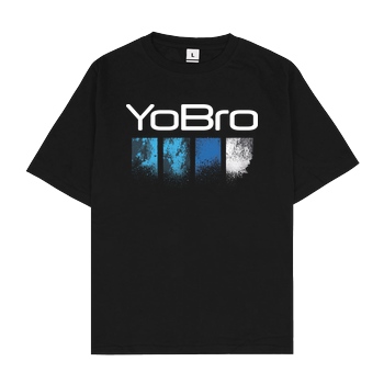FilmenLernen.de YoBro T-Shirt Oversize T-Shirt - Schwarz