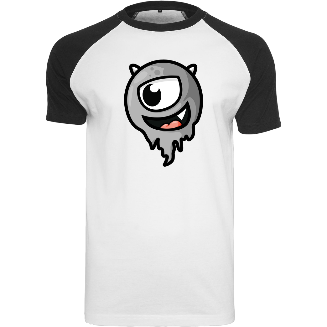 Zinus Zinus - Logo T-Shirt Raglan-Shirt weiß
