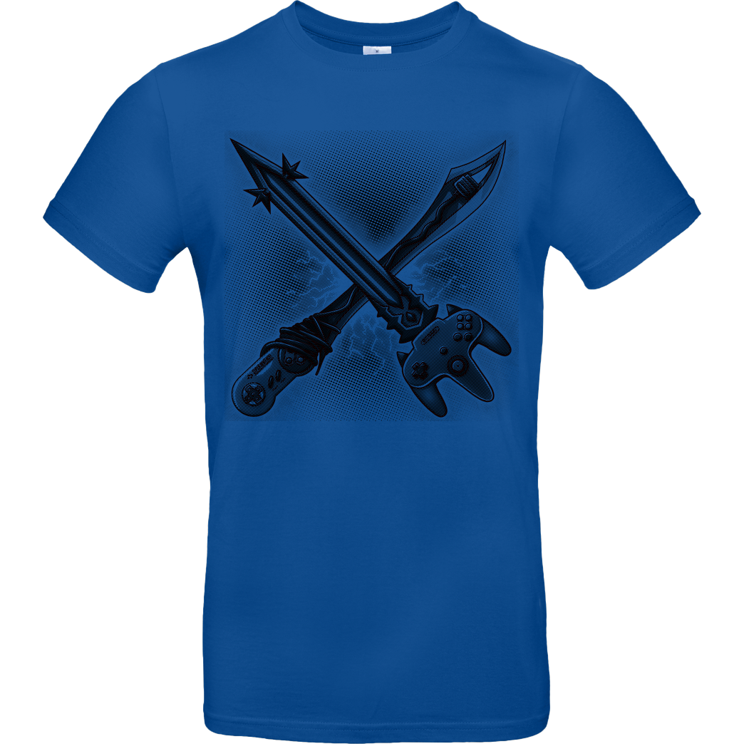 WoloU 1on1 - Logo Raster T-Shirt B&C EXACT 190 - Royal Blue