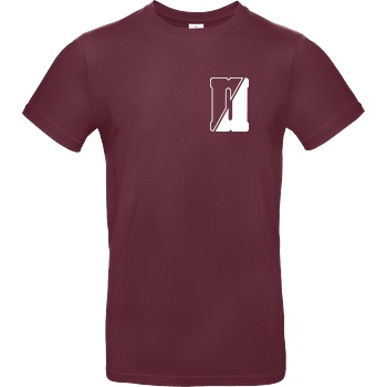 Die Buddies zocken 2EpicBuddies - 2Logo Shirt T-Shirt B&C EXACT 190 - Burgundy