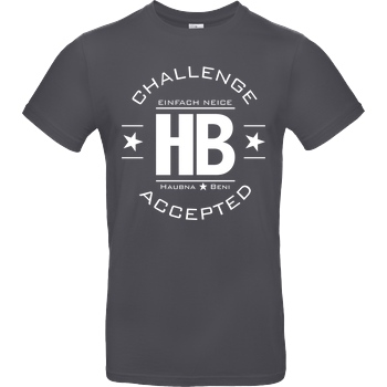 Die Buddies zocken 2EpicBuddies - Challenge T-Shirt B&C EXACT 190 - Dark Grey