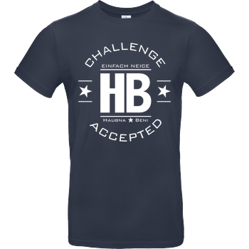 Die Buddies zocken 2EpicBuddies - Challenge T-Shirt B&C EXACT 190 - Navy