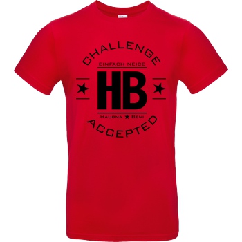 Die Buddies zocken 2EpicBuddies - Challenge schwarz T-Shirt B&C EXACT 190 - Red