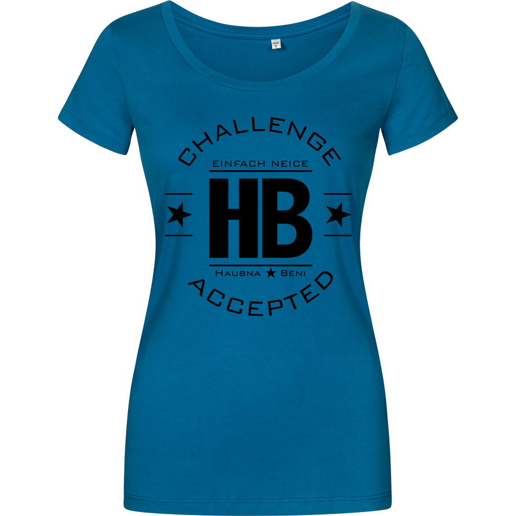Die Buddies zocken 2EpicBuddies - Challenge schwarz T-Shirt Girlshirt petrol