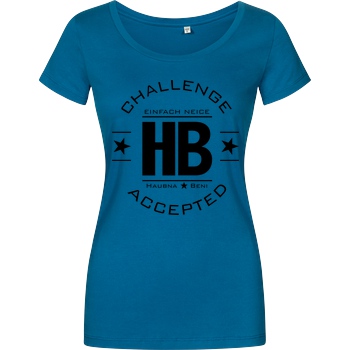 Die Buddies zocken 2EpicBuddies - Challenge schwarz T-Shirt Girlshirt petrol