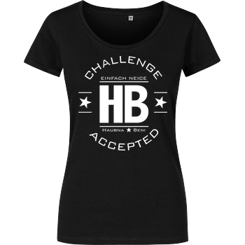 Die Buddies zocken 2EpicBuddies - Challenge T-Shirt Girlshirt schwarz