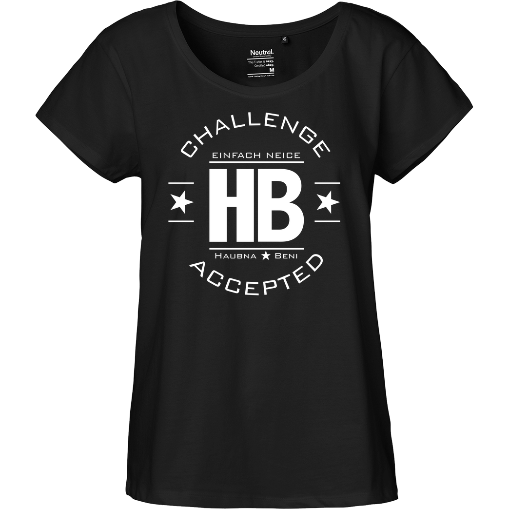 Die Buddies zocken 2EpicBuddies - Challenge T-Shirt Fairtrade Loose Fit Girlie - black