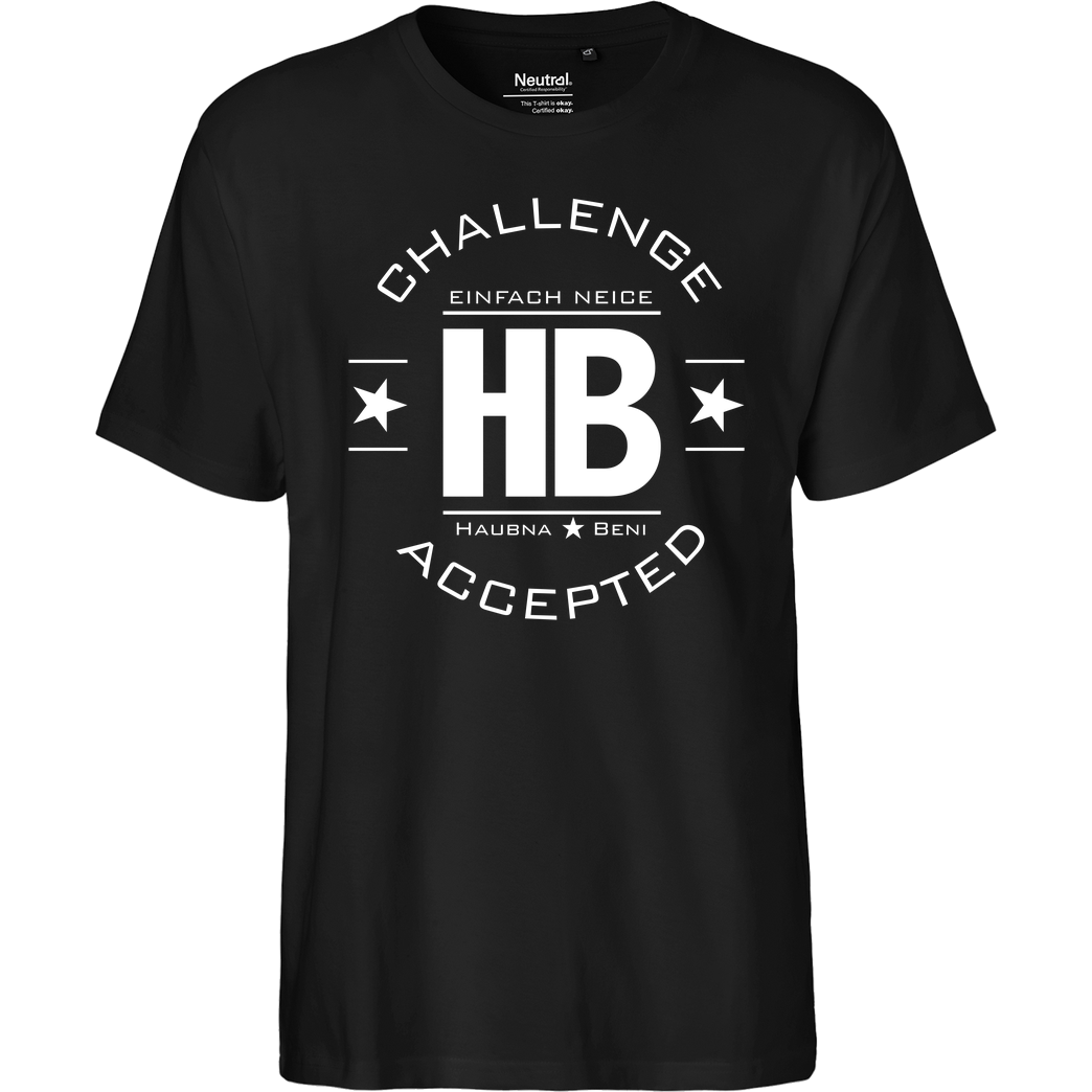 Die Buddies zocken 2EpicBuddies - Challenge T-Shirt Fairtrade T-Shirt - black