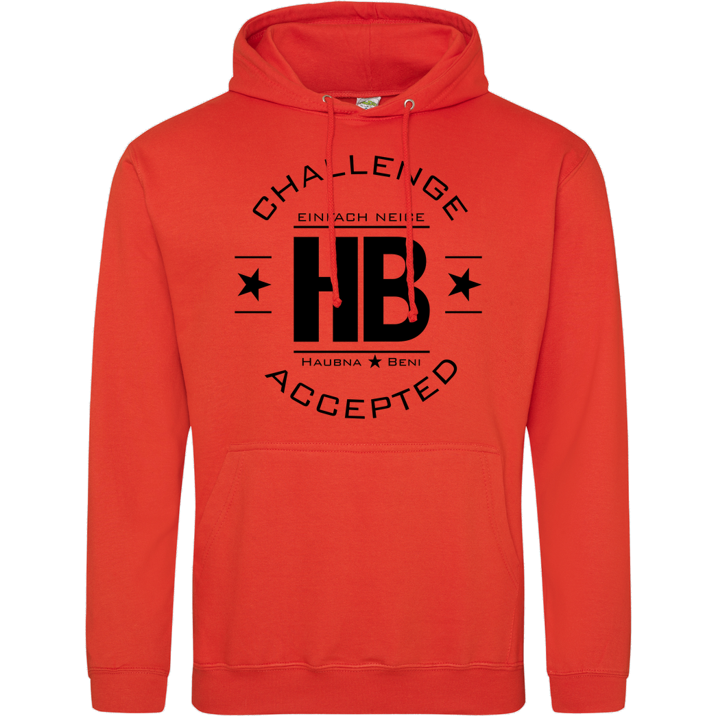Die Buddies zocken 2EpicBuddies - Challenge schwarz Sweatshirt JH Hoodie - Orange