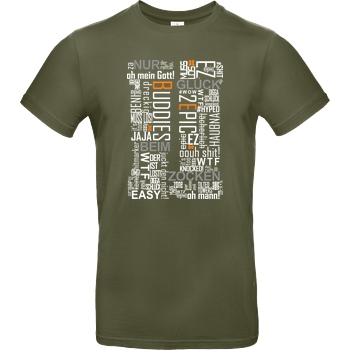 Die Buddies zocken 2EpicBuddies - Cloud T-Shirt B&C EXACT 190 - Khaki