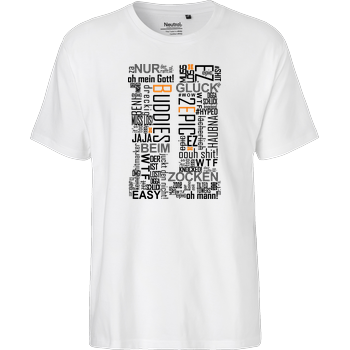 2EpicBuddies - Cloud Fairtrade T-Shirt - white