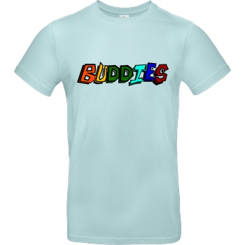 Die Buddies zocken 2EpicBuddies - Colored Logo Big T-Shirt B&C EXACT 190 - Mint