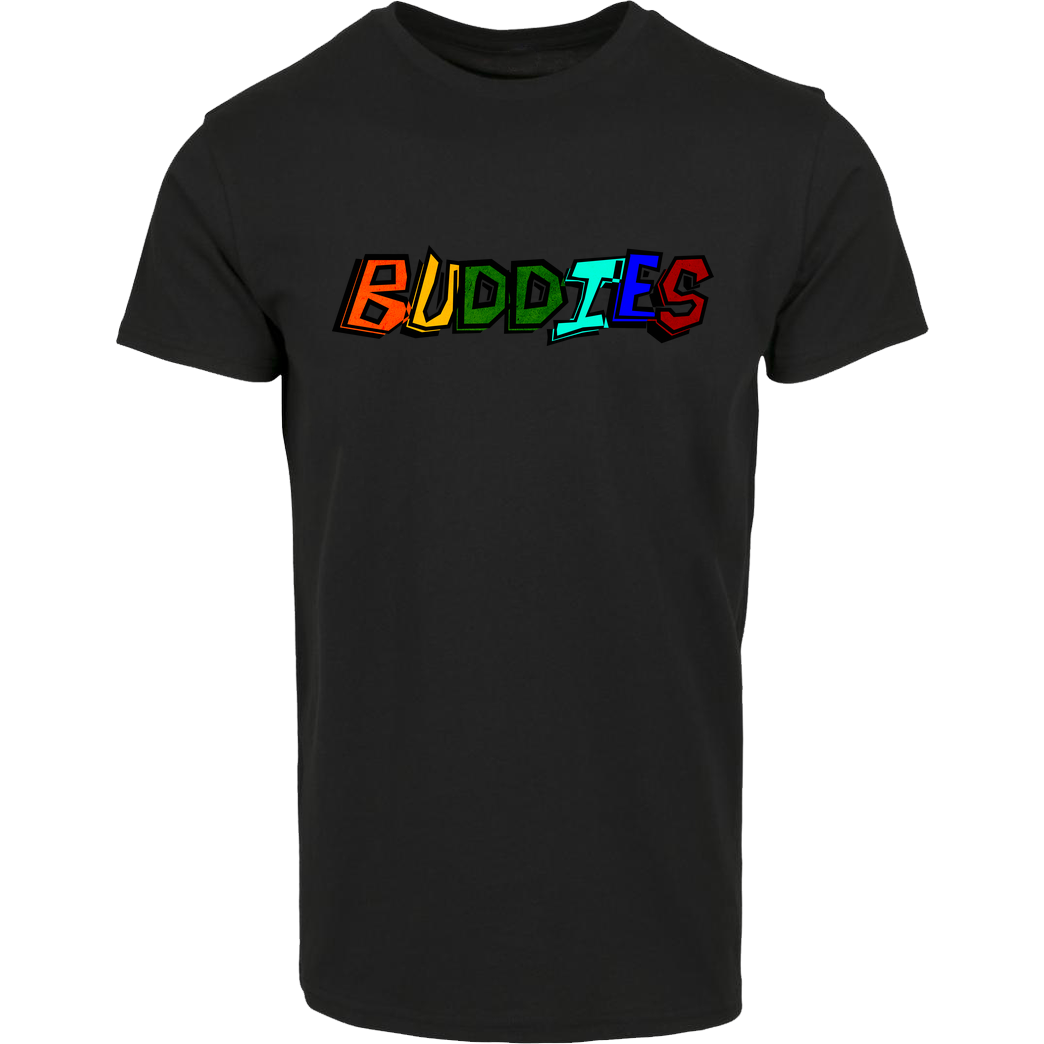 Die Buddies zocken 2EpicBuddies - Colored Logo Big T-Shirt House Brand T-Shirt - Black
