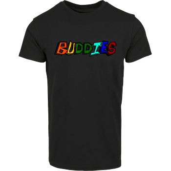 Die Buddies zocken 2EpicBuddies - Colored Logo Big T-Shirt House Brand T-Shirt - Black