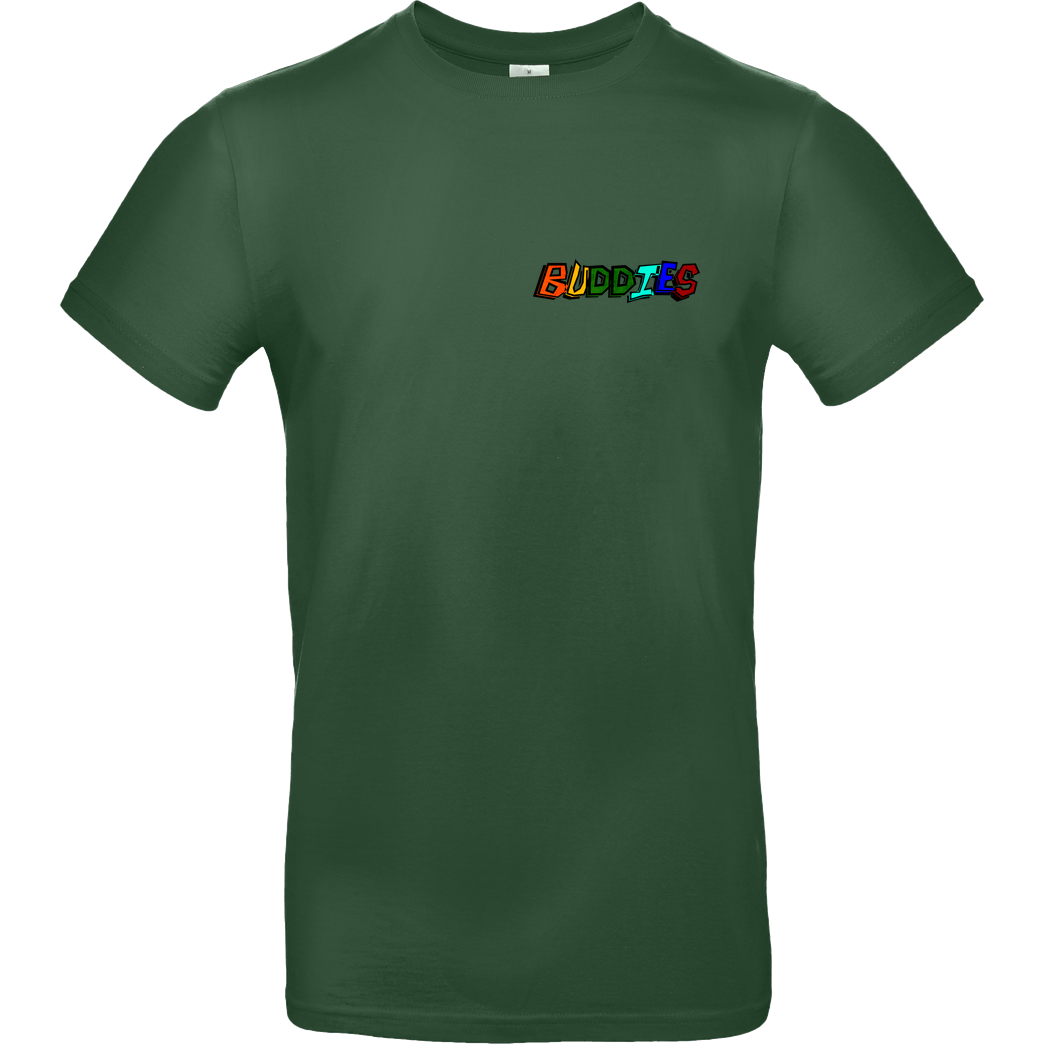 Die Buddies zocken 2EpicBuddies - Colored Logo Small T-Shirt B&C EXACT 190 -  Bottle Green