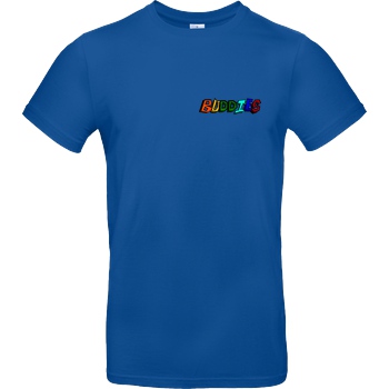 Die Buddies zocken 2EpicBuddies - Colored Logo Small T-Shirt B&C EXACT 190 - Royal Blue