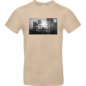 Die Buddies zocken 2EpicBuddies - Epic T-Shirt B&C EXACT 190 - Sand