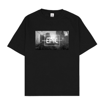Die Buddies zocken 2EpicBuddies - Epic T-Shirt Oversize T-Shirt - Black