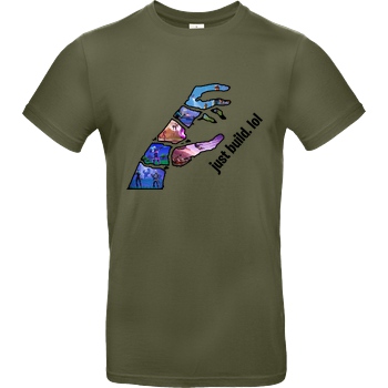 Die Buddies zocken 2EpicBuddies - just build. lol T-Shirt B&C EXACT 190 - Khaki