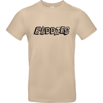 Die Buddies zocken 2EpicBuddies - Logo T-Shirt B&C EXACT 190 - Sand