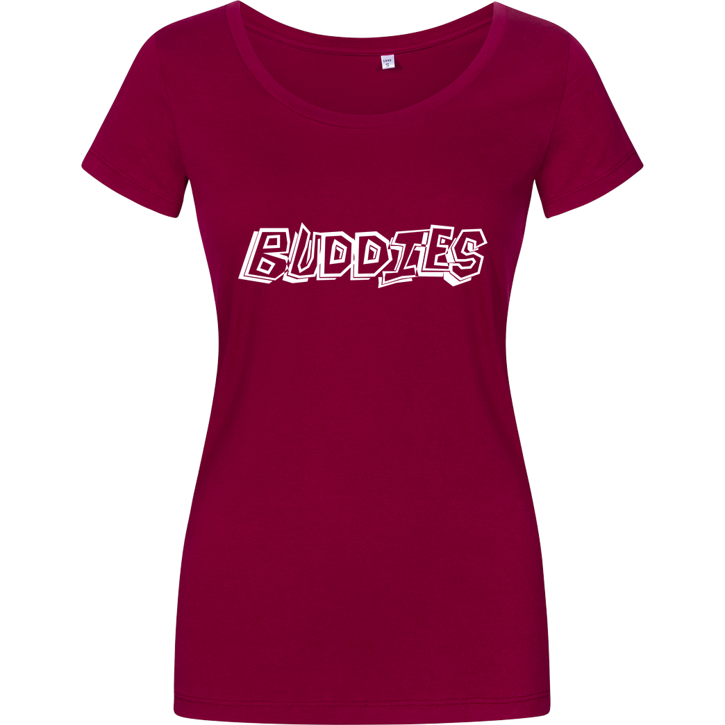 Die Buddies zocken 2EpicBuddies - Logo T-Shirt Girlshirt berry