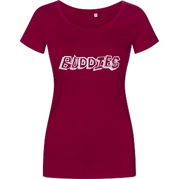 Die Buddies zocken 2EpicBuddies - Logo T-Shirt Girlshirt berry