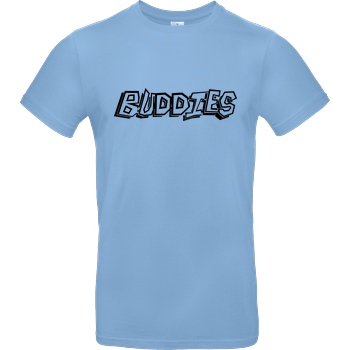 Die Buddies zocken 2EpicBuddies - Logo T-Shirt B&C EXACT 190 - Sky Blue