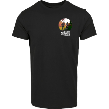 2EpicBuddies - Nur Glück beim Zocken House Brand T-Shirt - Black