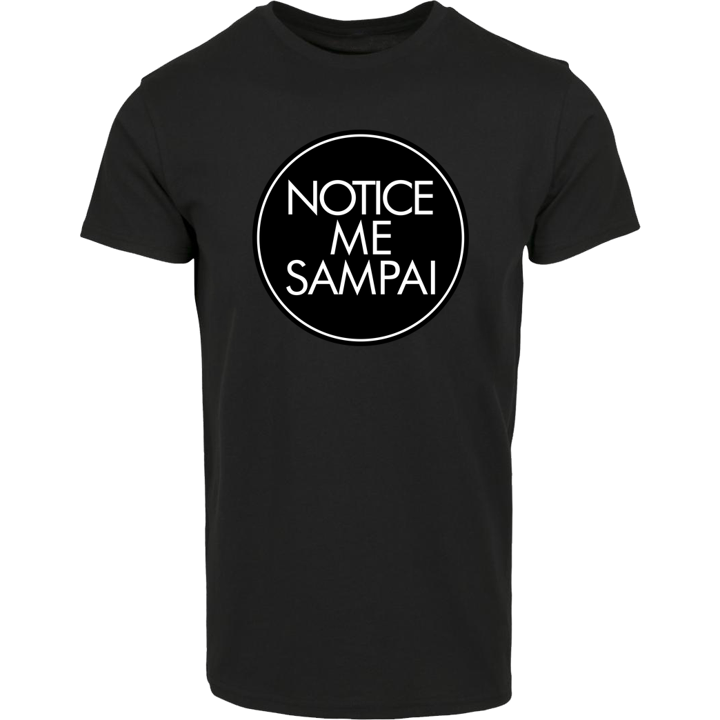 AyeSam AyeSam - Notice me Sampai T-Shirt House Brand T-Shirt - Black