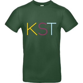 KsTBeats KsTBeats - KST Color T-Shirt B&C EXACT 190 -  Bottle Green
