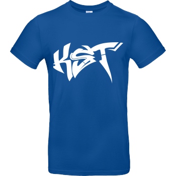KsTBeats KsTBeats -Graffiti T-Shirt B&C EXACT 190 - Royal Blue