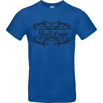 KsTBeats KsTBeats - Musik ist mehr T-Shirt B&C EXACT 190 - Royal Blue