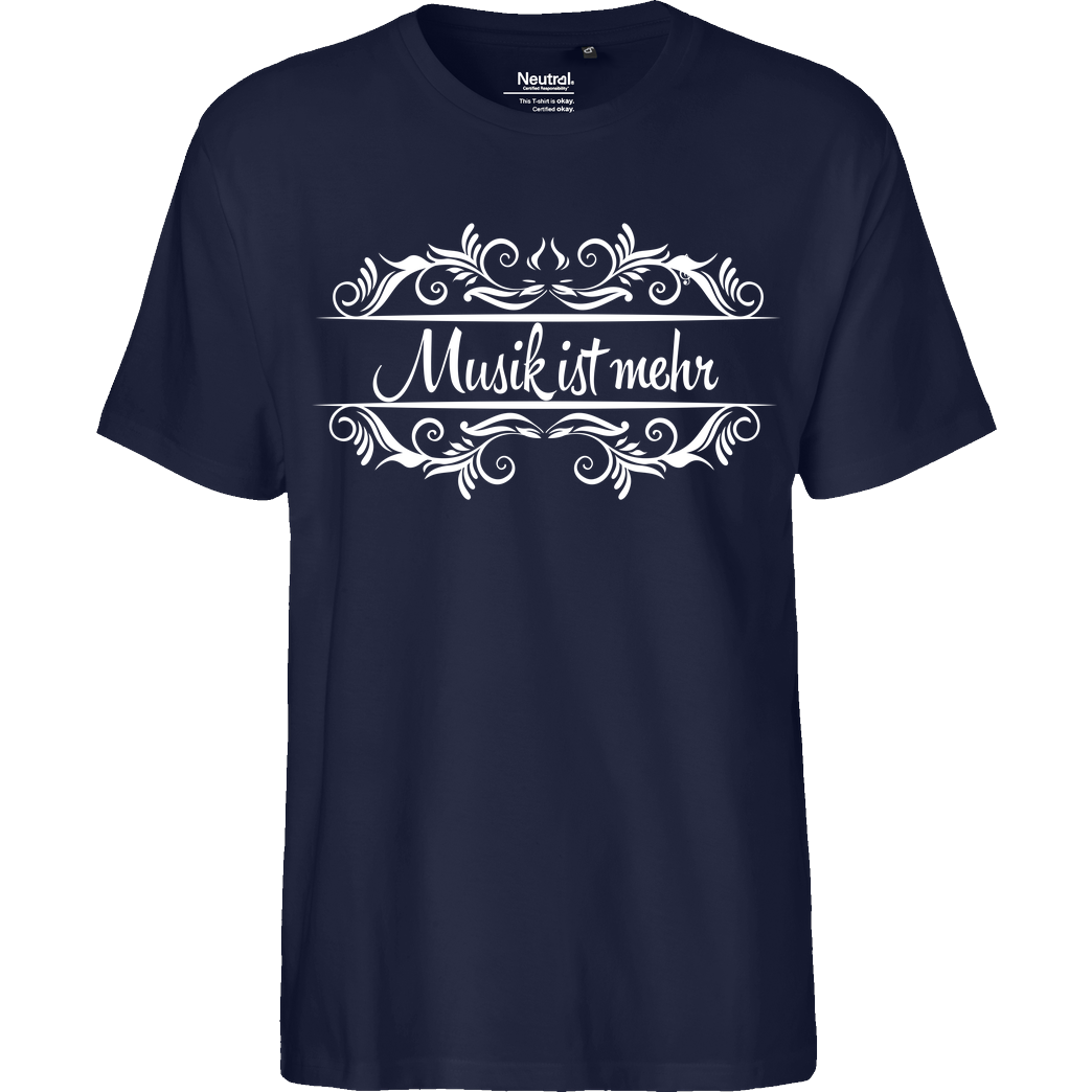 KsTBeats KsTBeats - Musik ist mehr T-Shirt Fairtrade T-Shirt - navy