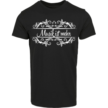 KsTBeats - Musik ist mehr House Brand T-Shirt - Black