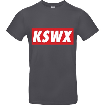 KunaiSweeX KunaiSweeX - KSWX T-Shirt B&C EXACT 190 - Dark Grey