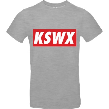 KunaiSweeX KunaiSweeX - KSWX T-Shirt B&C EXACT 190 - heather grey