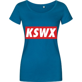 KunaiSweeX KunaiSweeX - KSWX T-Shirt Girlshirt petrol