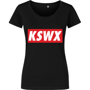 KunaiSweeX - KSWX Girlshirt schwarz